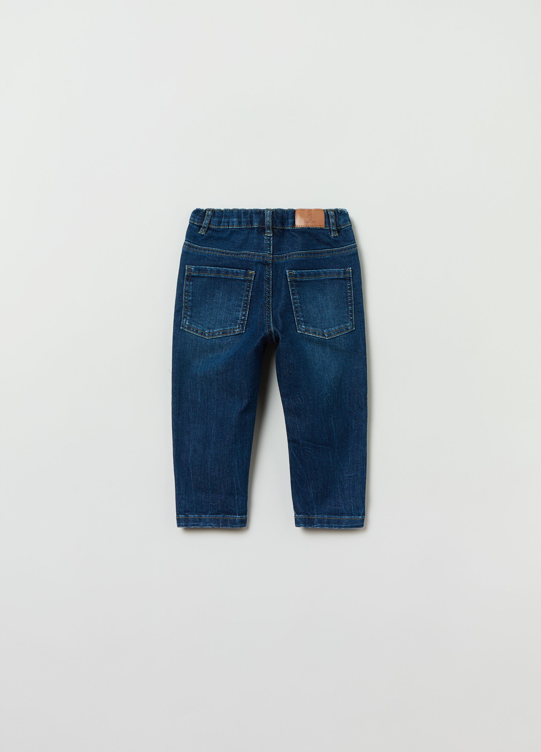 Jeans stretch con tasche _1