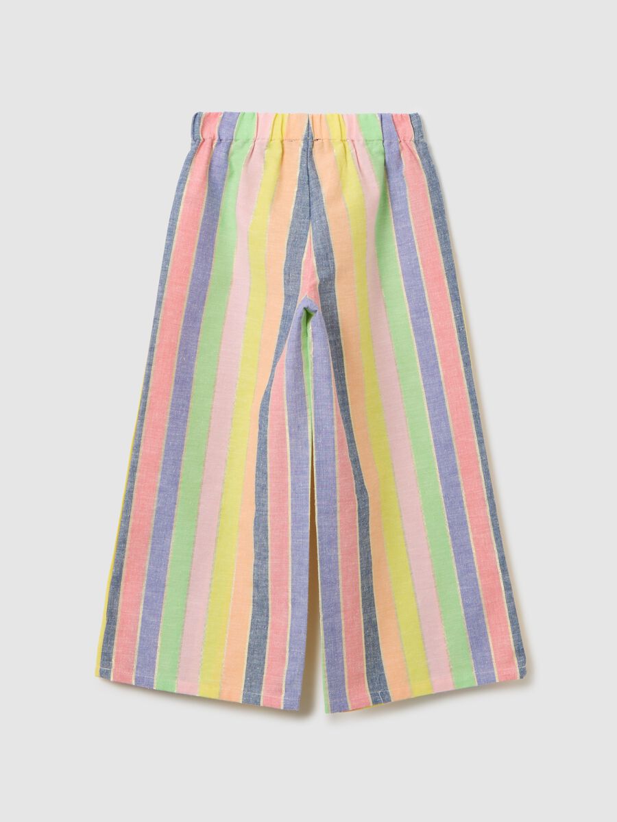 Wide Multicolor Striped Trousers_4