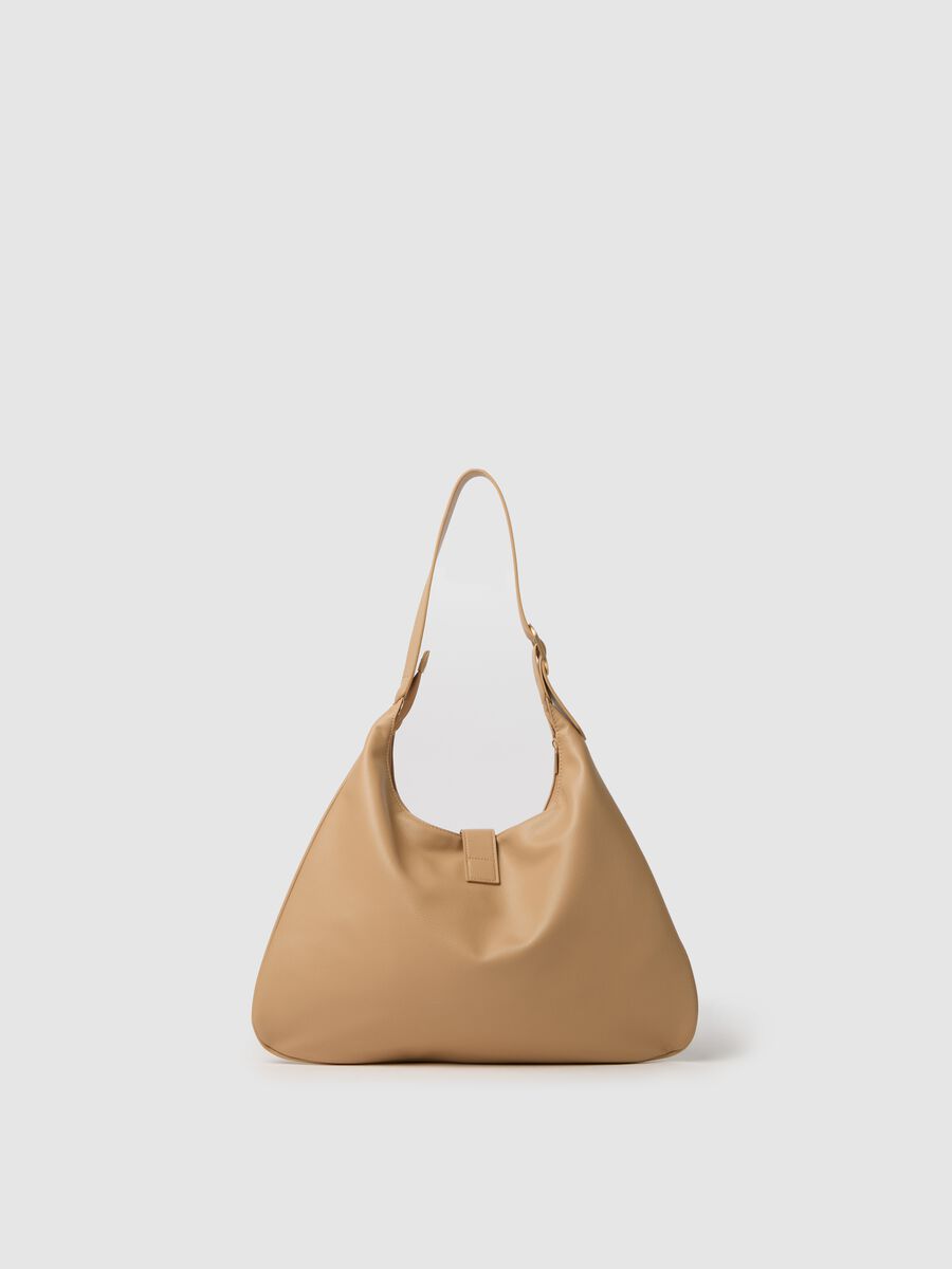 Beige hobo bag_1