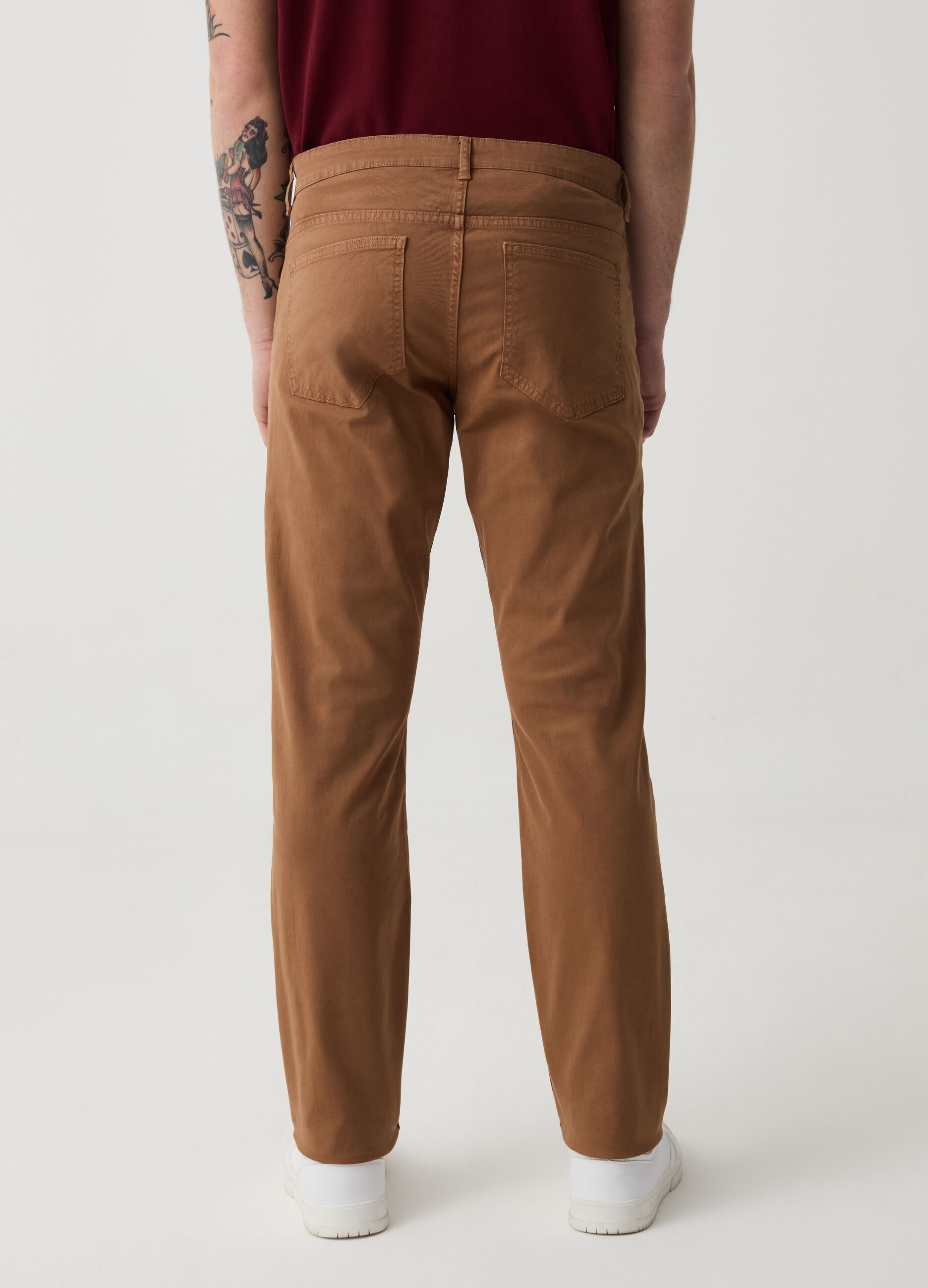 Regular-fit trousers with five pockets