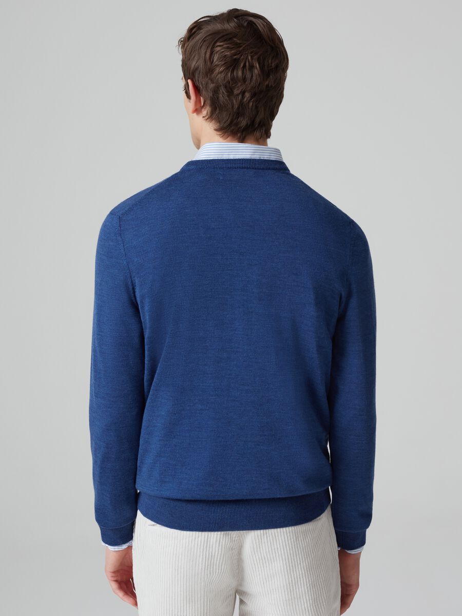 Pullover in lana merino con scollo rotondo_2