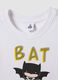 White pure cotton boys&rsquo; regular-fit tank top with Batman print_2