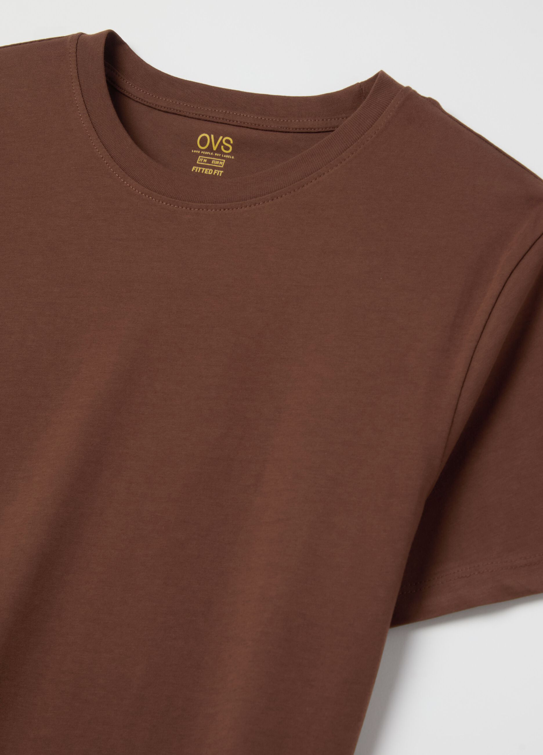 Relaxed-fit T-shirt with round neck
