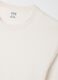 White long sleeve pure cotton regular fit T-shirt_5