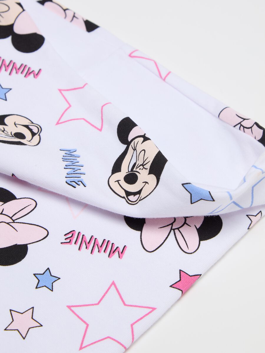 Jersey neck warmer with Minnie Mouse print_1