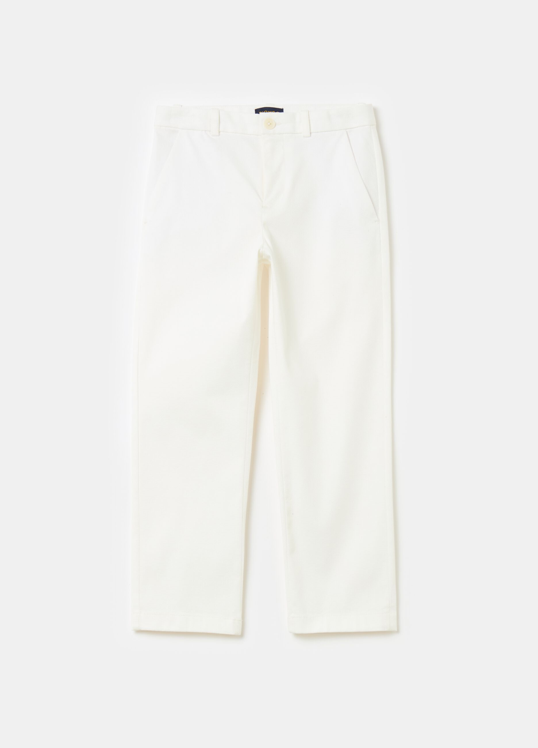 Pantaloni chino in cotone stretch