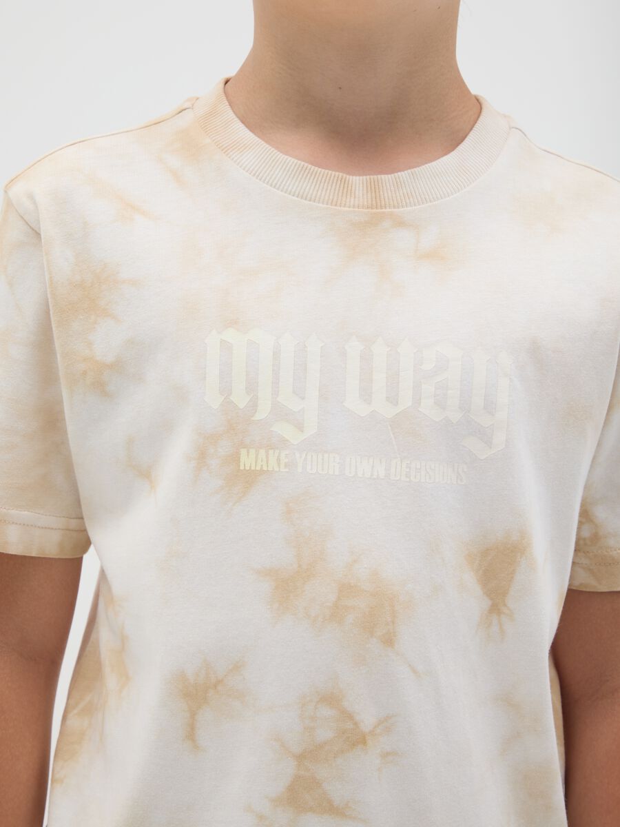 Boys' Multicolour Pure Cotton Regular Fit T-Shirt with Print_2
