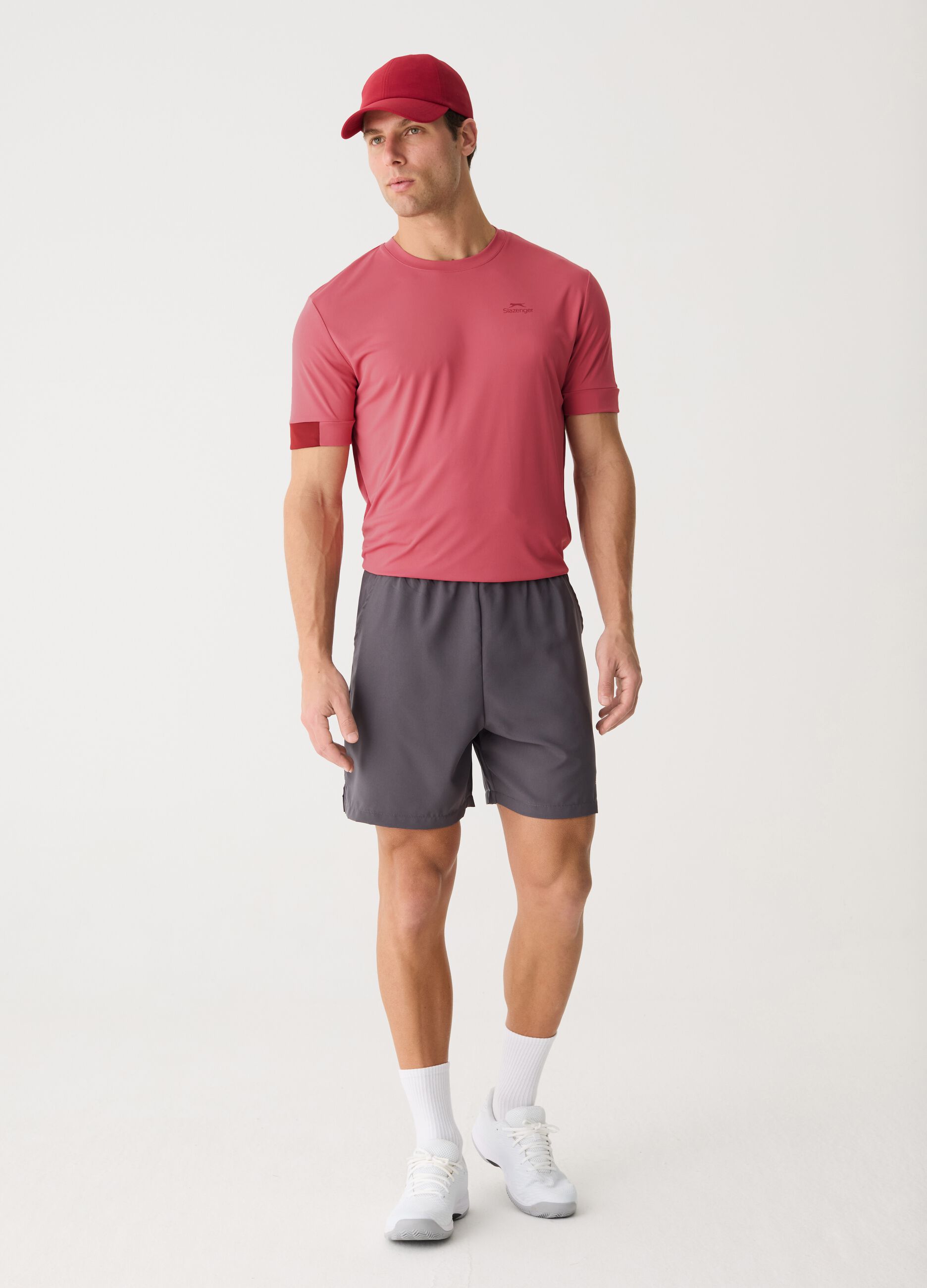 SLAZENGER T-shirt in technical fabric