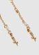 Gold Steel Earrings with Pearls_1