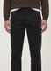Black slim-fit stretch cotton and lyocell chino trousers_3