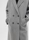 Grey wool-blend coat regular fit with buttons_3
