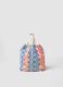 Multicolour patterned backpack with adjustable shoulder straps_1
