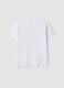 White pure cotton T-shirt with Hard Rock logo_2