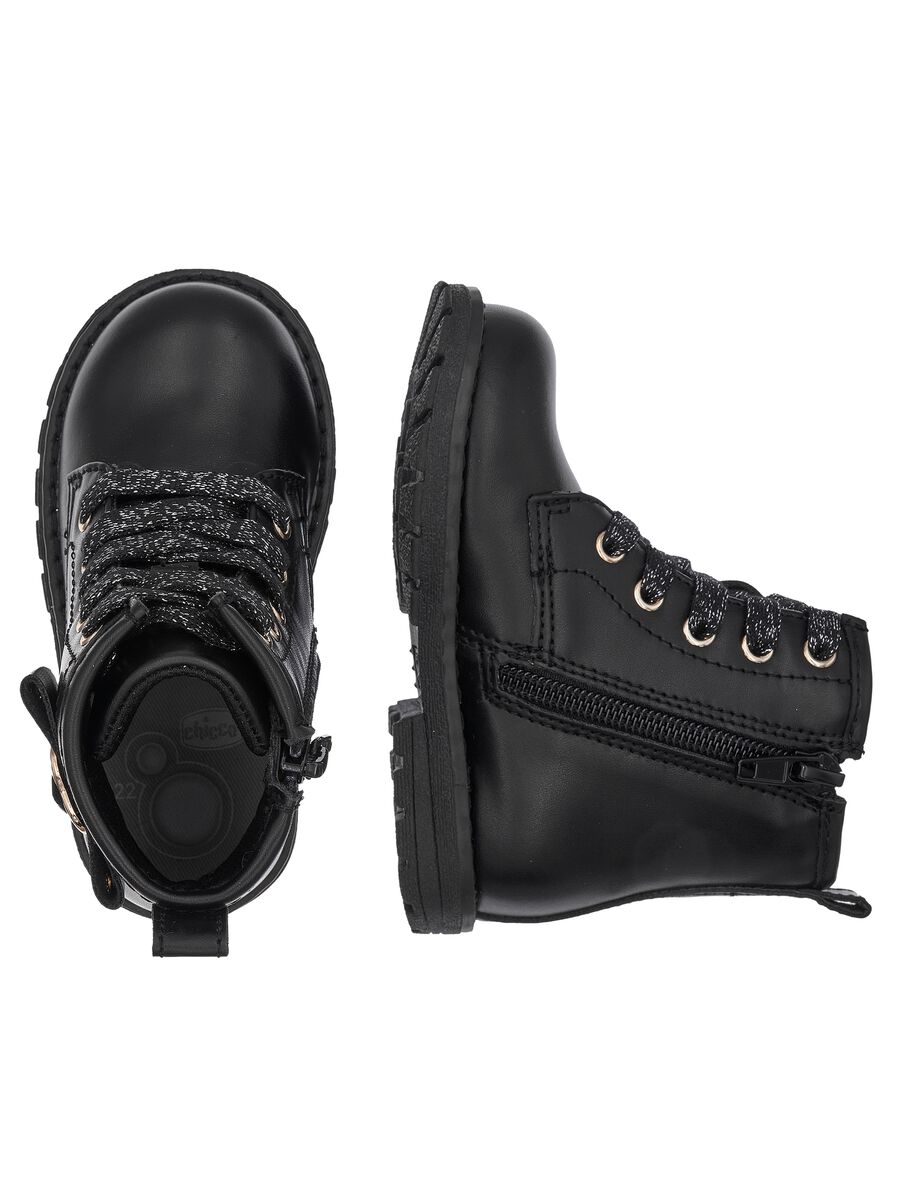 Chicco Black Boots for Girls_2