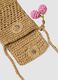 Phone case in pure beige paper fabric_2