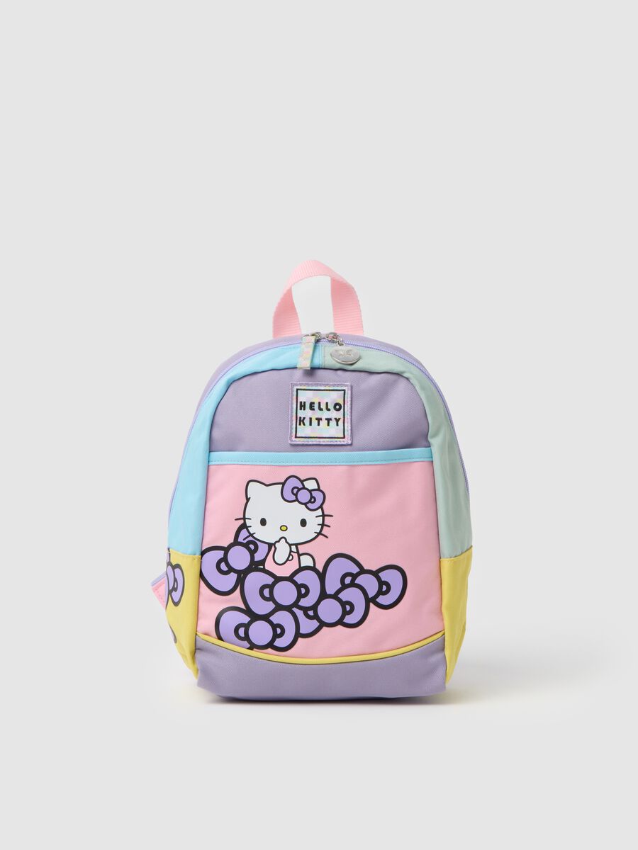 Zaino da bambina in multicolor con stampa Hello Kitty_0