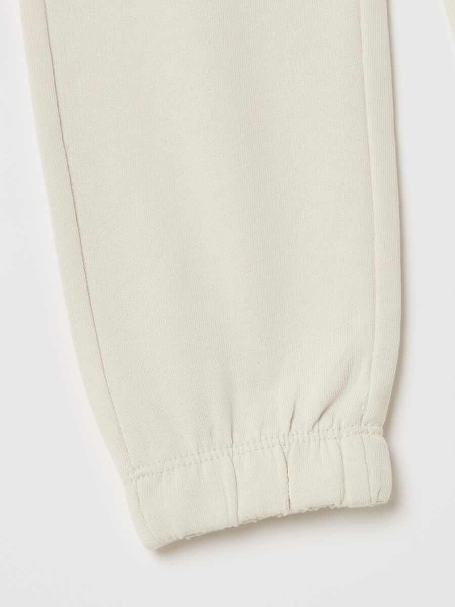 Joggers with drawstring and elasticated trims_3