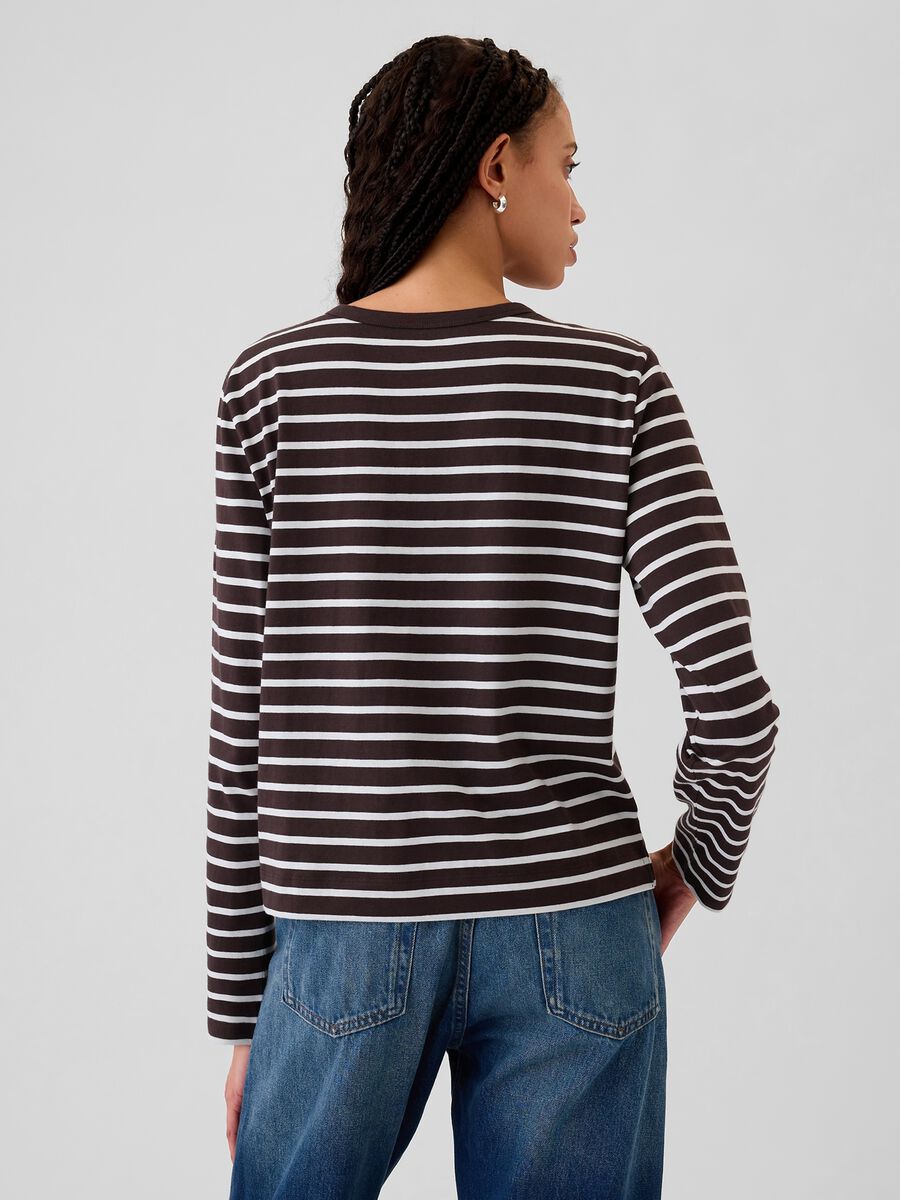 Long-sleeved T-shirt in cotton_2