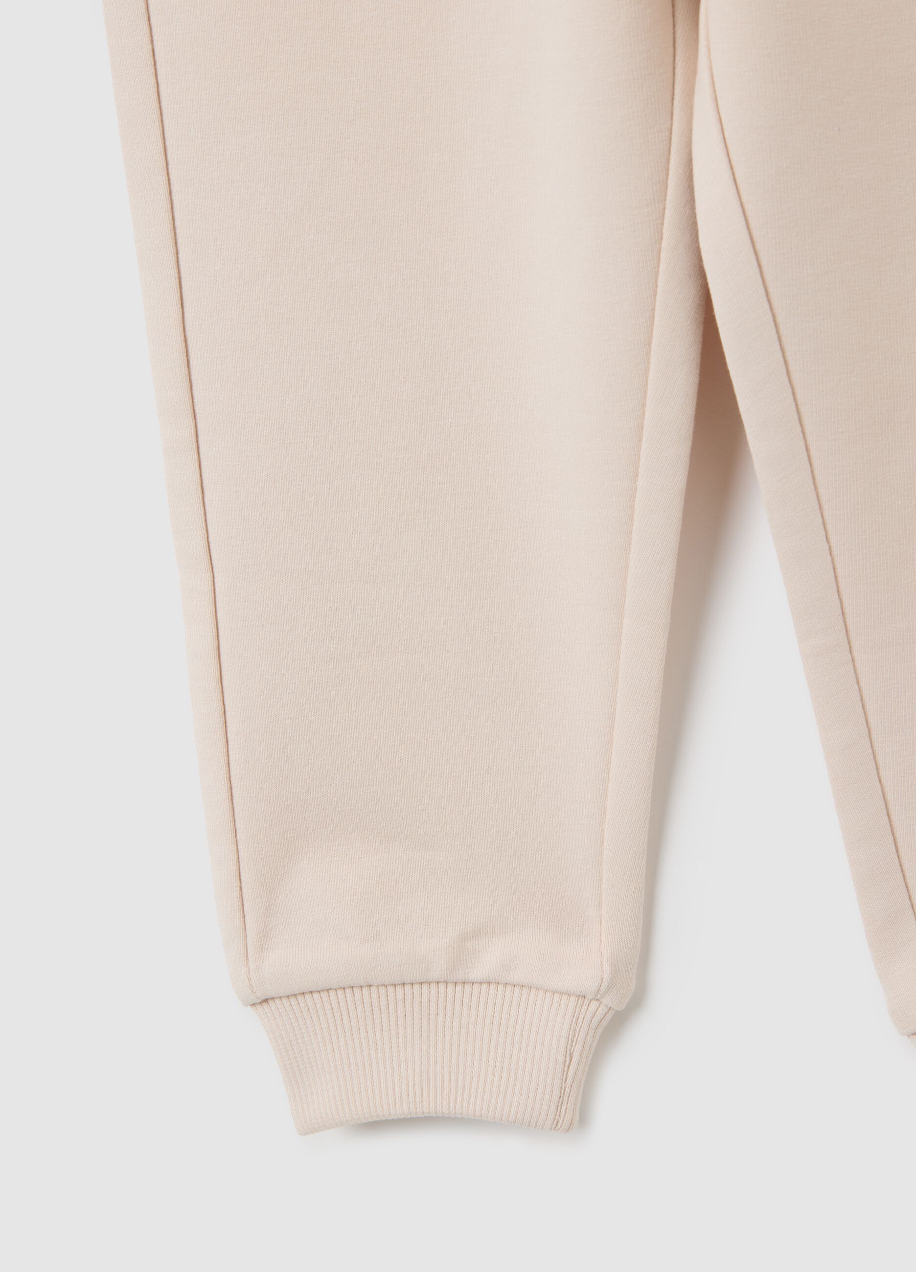 Pantaloni blu elasticizzati per bambina