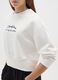 White pure cotton regular fit girl's sweatshirt_2
