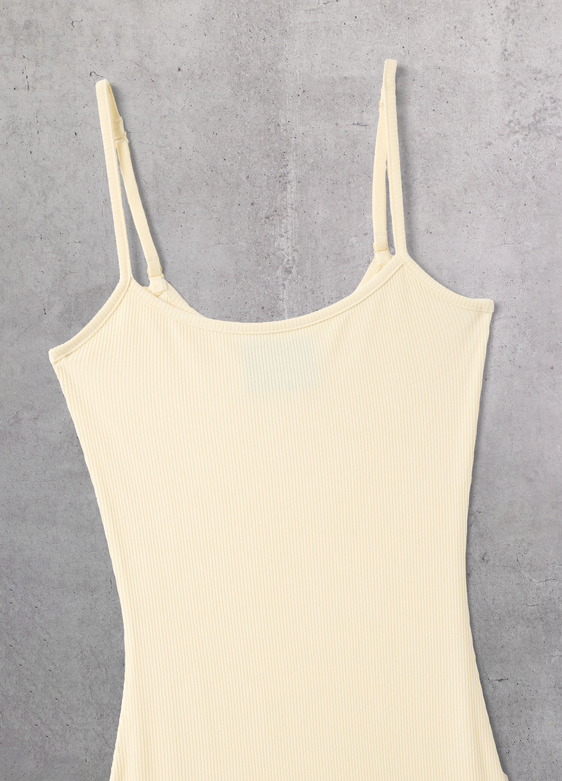 Pastel Yellow Long Dress