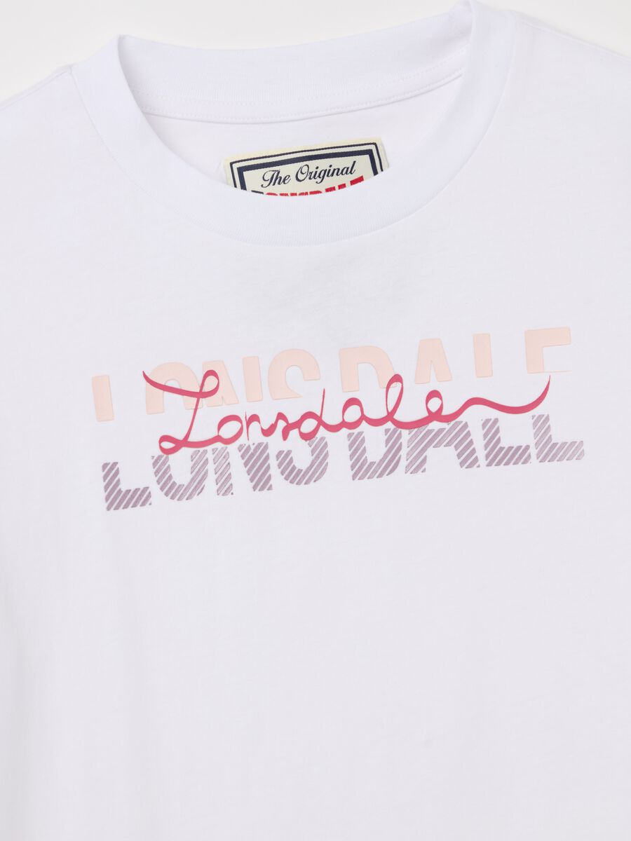 Cotton T-shirt with logo print_5