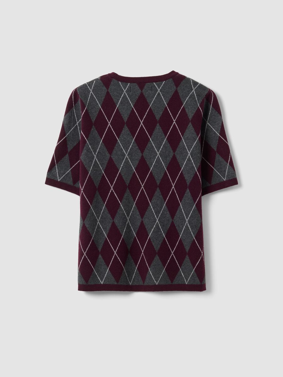 Multicolour argyle crew-neck jumper, regular fit_6