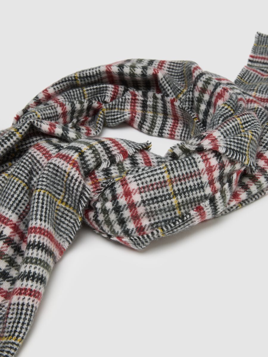 Sciarpa a quadri multicolor_1