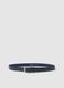 Blue Genuine Leather Belt_0