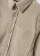Beige ribbed shirt with buttons and chest pocket_1