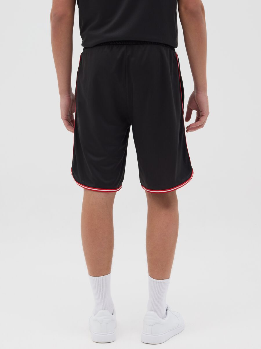 Everlast Black Sports Trousers_2