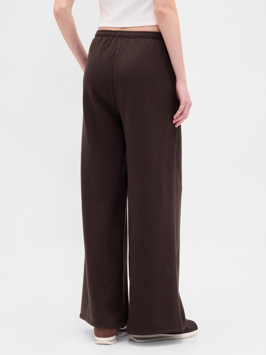 Brown Cotton Blend Trousers_2