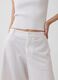 Linen and viscose blend shorts_4