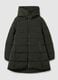 Dark green padded jacket with hood_4