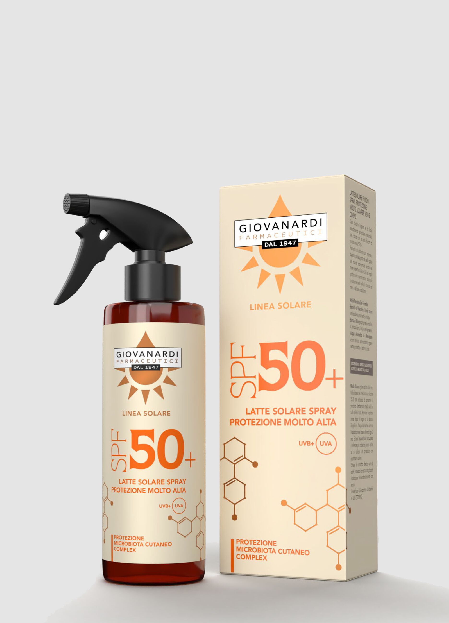 GF latte solare SPF50