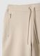 Bermuda in misto cotone elasticizzato beige regular fit_5
