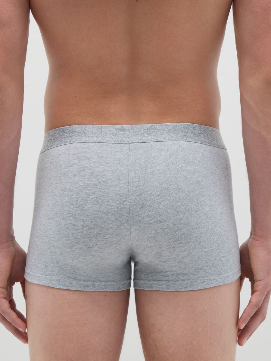Tripack di boxer da uomo in misto cotone multicolor_3