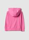 Regular Fit Girls' Pink Cotton Hoodie_1