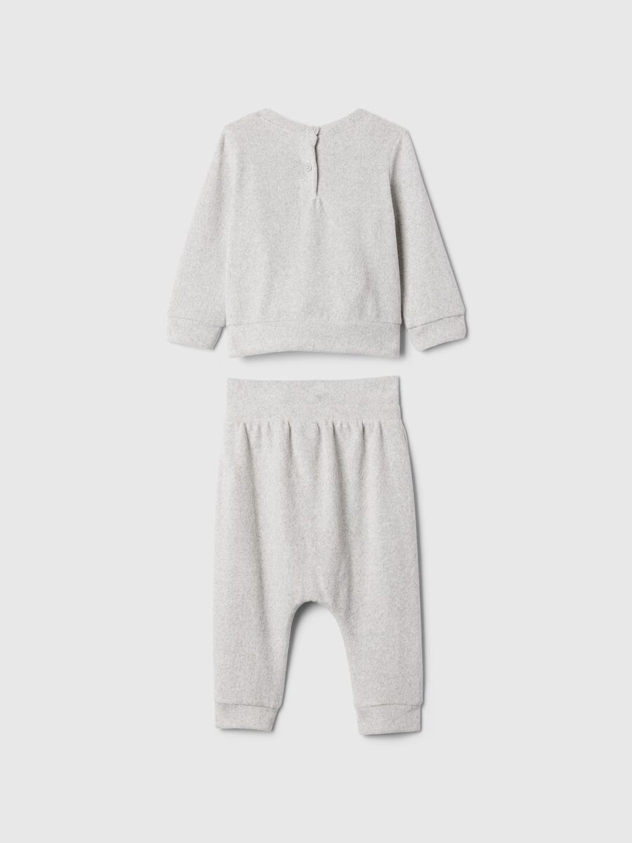 Top and trousers set with teddy bear embroidery_1