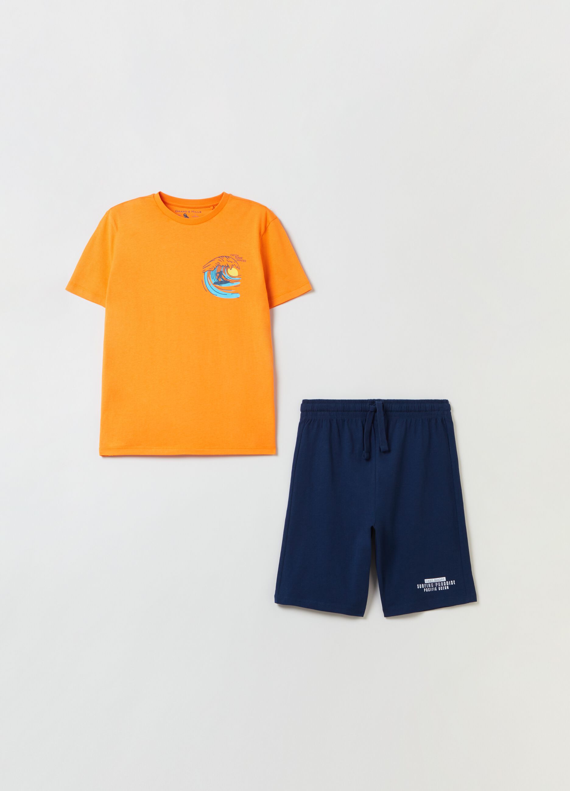 Jogging set in jersey stampa Grand&Hills_0
