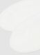 White short cotton socks with frills for girls_2