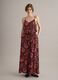 Brown pure viscose palazzo trousers_0