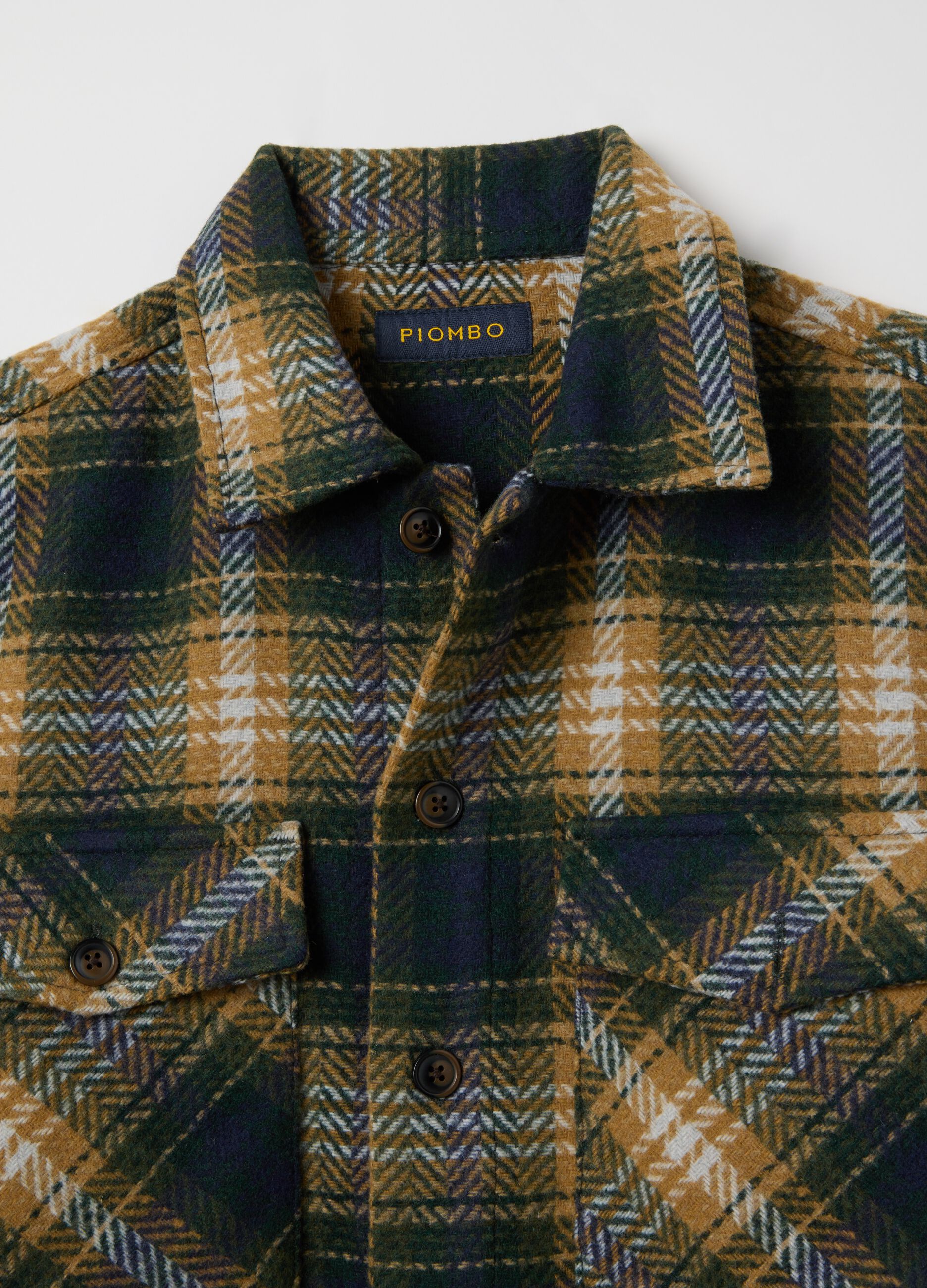 Multicolour Checked Oversized Shirt