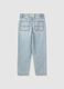 Boy's Relaxed Fit Light Blue Denim Pure Cotton Jeans_4