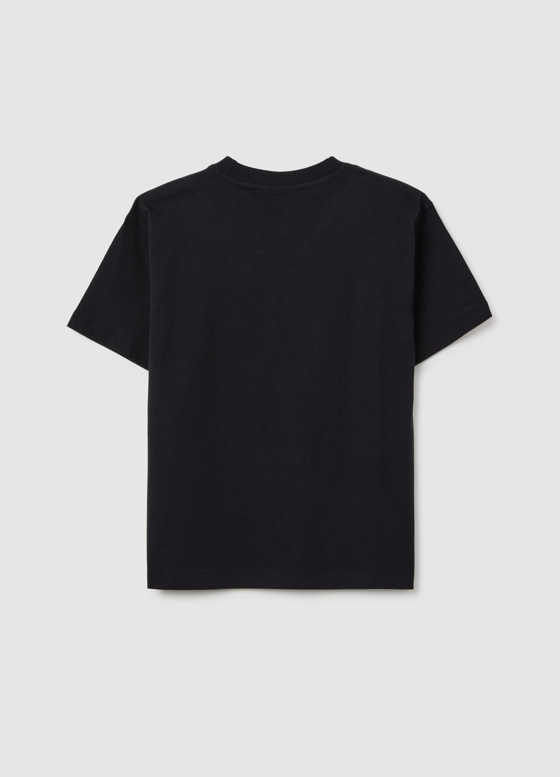 T-shirt da bambino nera con stampa dinosauro Jurassic World