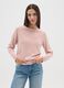Pink Crew Neck Sweater Regular Fit_0