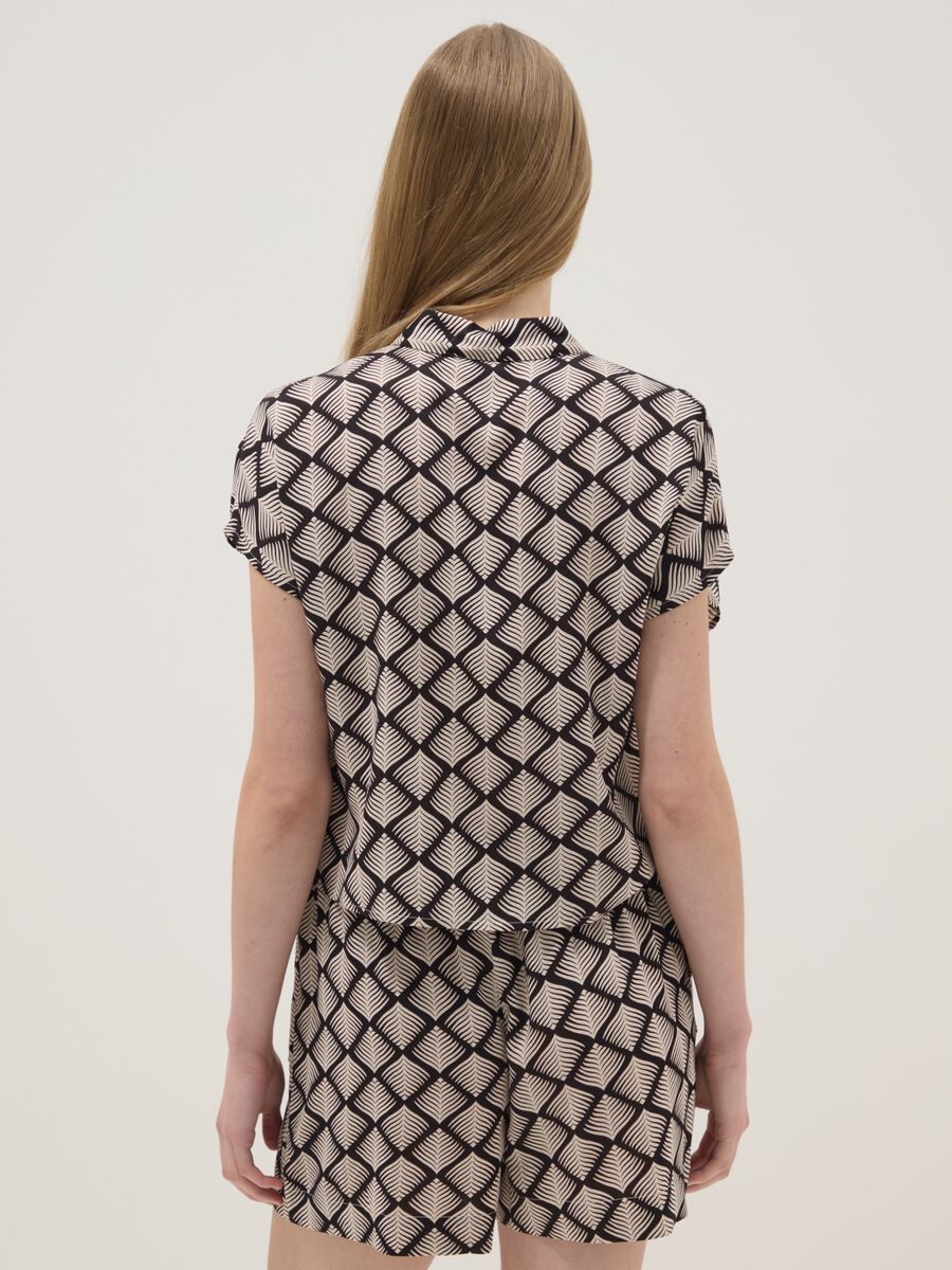 Pure viscose multicolour printed shirt, regular fit_3