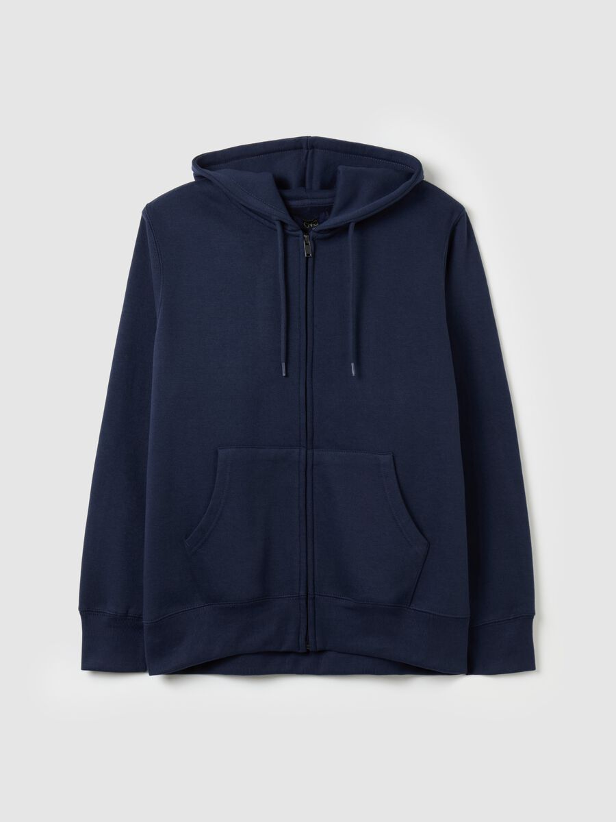 Full-zip plush hoodie_4