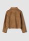 Beige regular-fit shacket with patch pockets_2