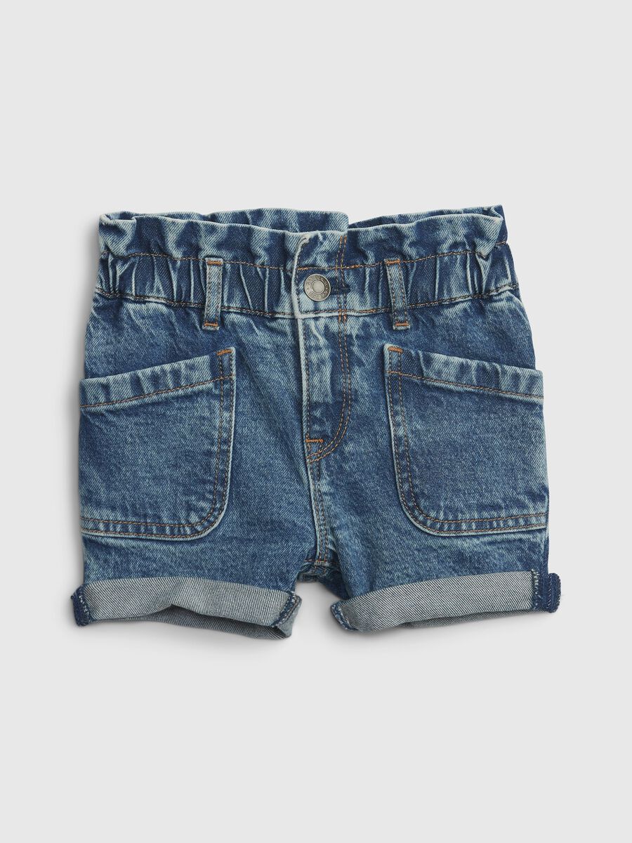 Mum-fit shorts with pockets_0